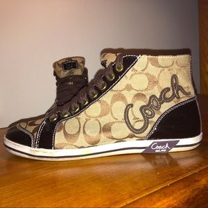 Authentic Coach “Brendi” High Top Sneakers